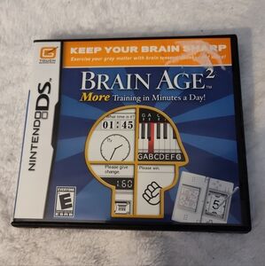 Like-New Nintendo DS Brain Age 2 Game